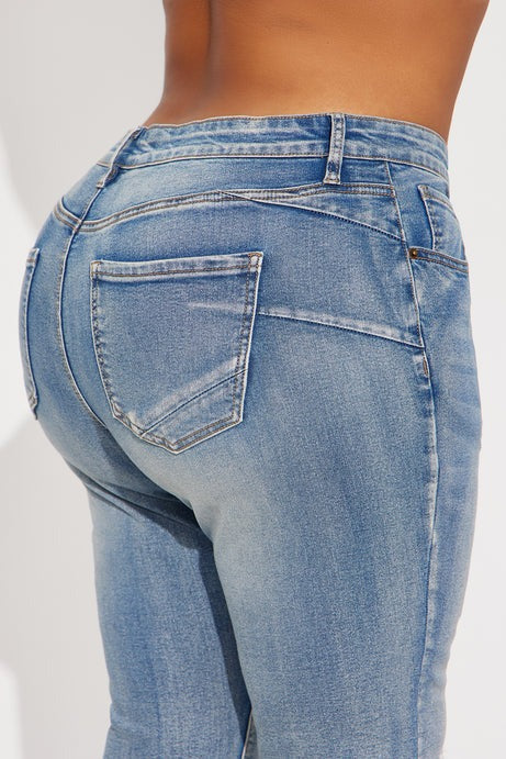 Gemma Low Rise Sculpting Stretch Bootcut Jeans - Vintage Wash