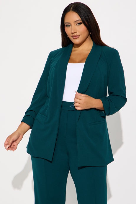 The Celine Blazer - Hunter