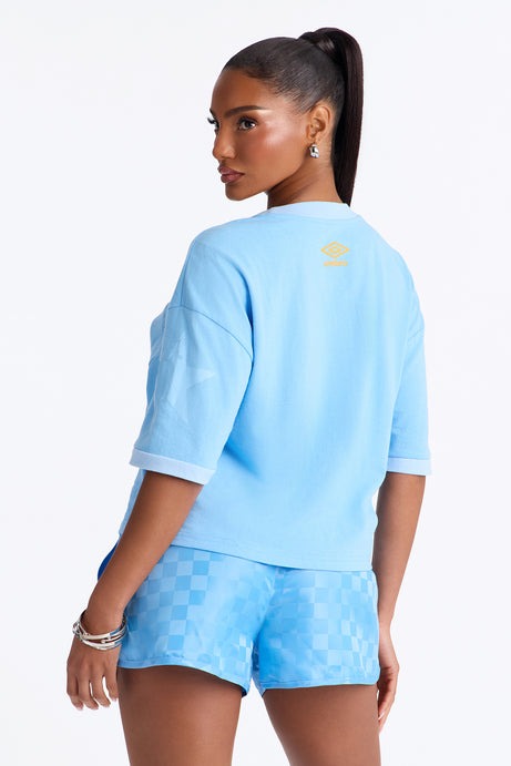Umbro Argentina Soccer Cropped Jersey - Blue