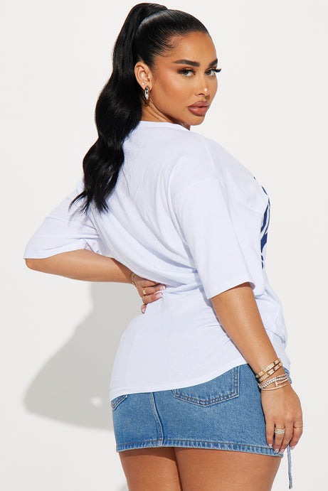 New York Girl T Shirt - White