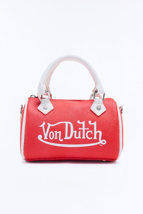 Von Dutch Core Hanna In Red Bag - Red/White