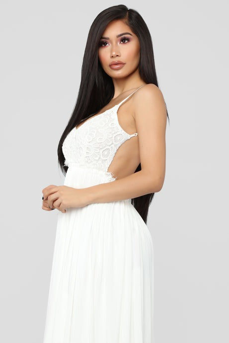 Ancient Rome Dress - White