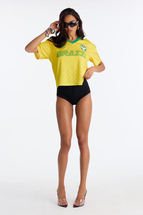 Umbro Brazil Athletic Jersey - Yellow