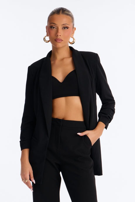 The Celine Blazer - Black