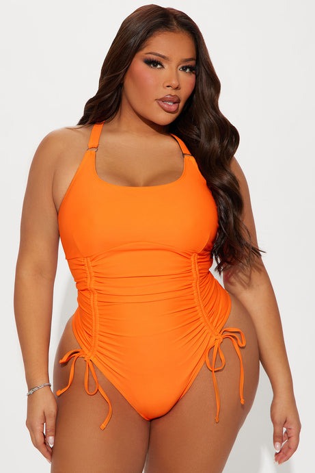 Haute In The Heat One Piece Swimsuit - Orange