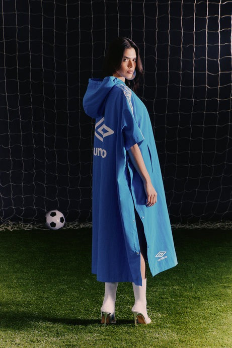 Umbro Oversized Nylon Jacket - Blue