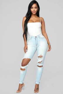 Beach Bum Jeans - Light Blue
