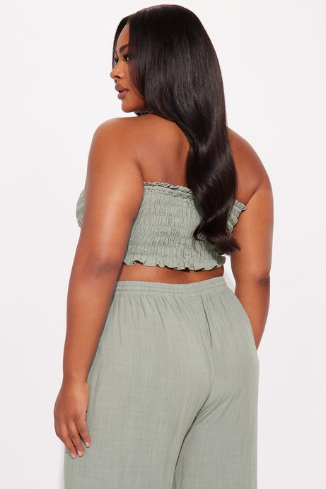 Talia Pant Set - Sage