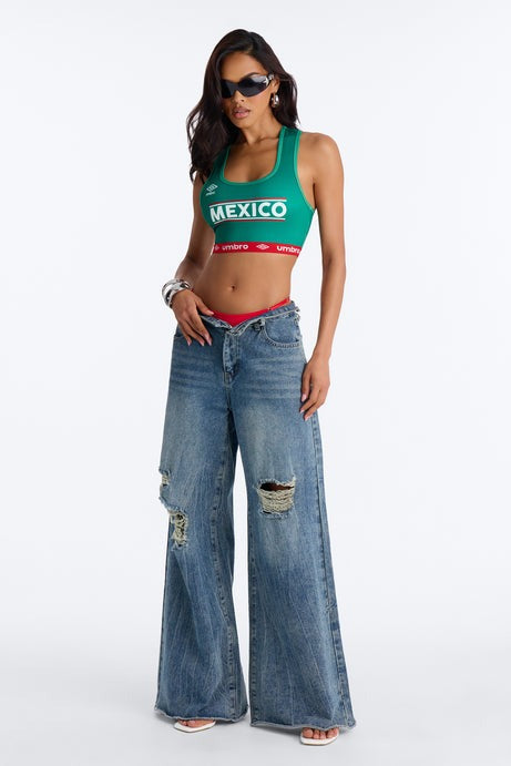 Umbro Mexico Sports Tank Top - Green