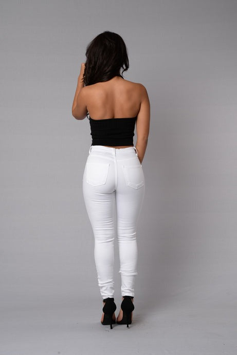 Rip Me Open Jeans - White