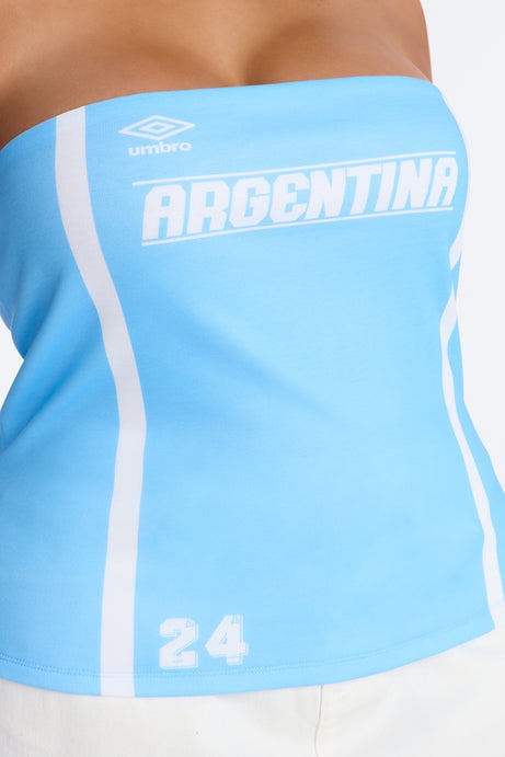 Umbro Argentina Tube Top - Blue