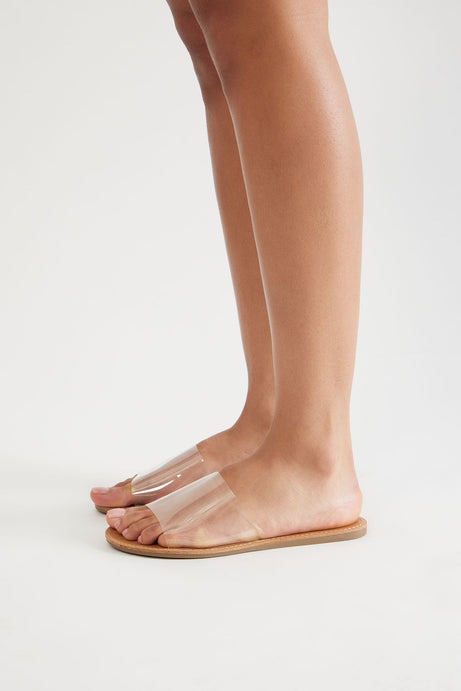 Are We Clear Sandal - Clear