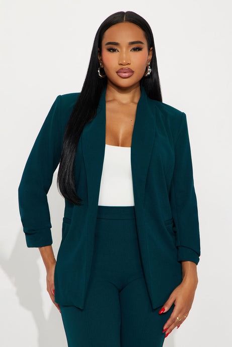 The Celine Blazer - Hunter