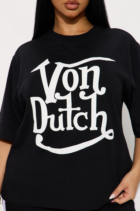 Von Dutch Vintage Vandal Tee - Black