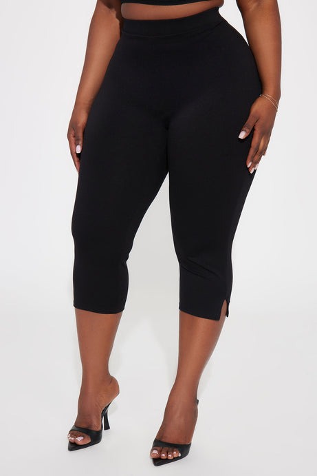 All My Potentials Capri Legging - Black