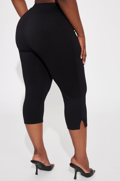 All My Potentials Capri Legging - Black