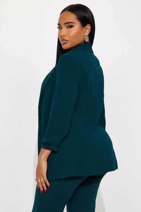 The Celine Blazer - Hunter