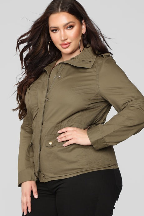 Combat Jacket - Olive