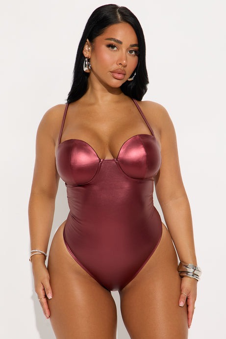 My Revolution Bodysuit - Burgundy