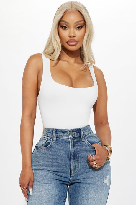 Thalia Tank Top - White