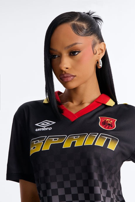 Umbro Spain Jersey - Black