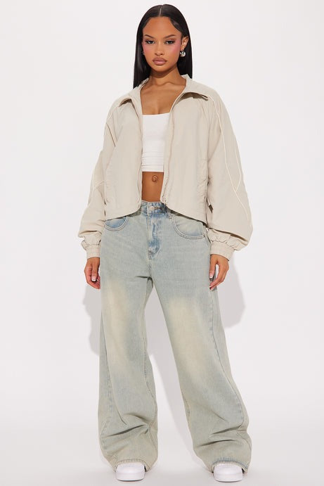 Keep Your Cool Windbreaker - Sage