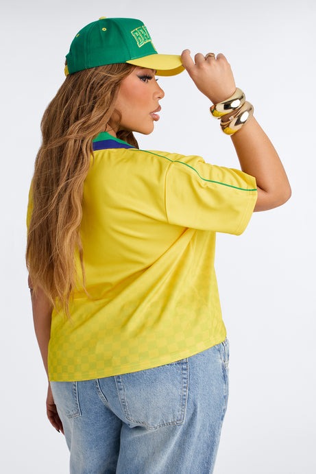 Umbro Brazil Athletic Jersey - Yellow