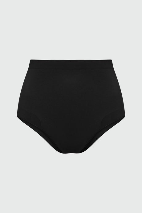 Nova Sculpt Seamless Strong Compression Mid Waist Brief - Black