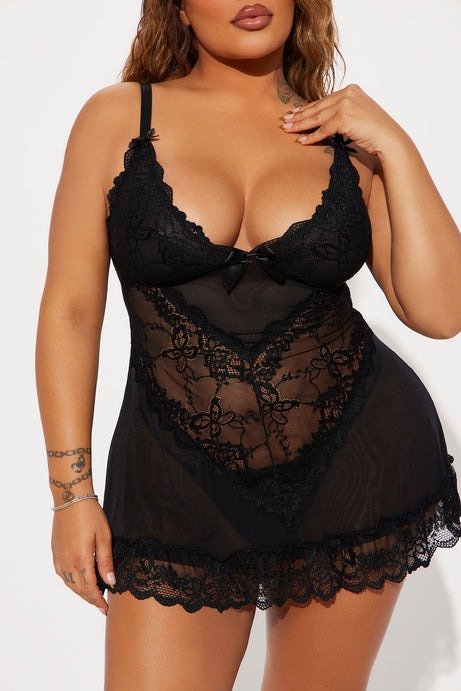 Best You Ever Had Babydoll - Black
