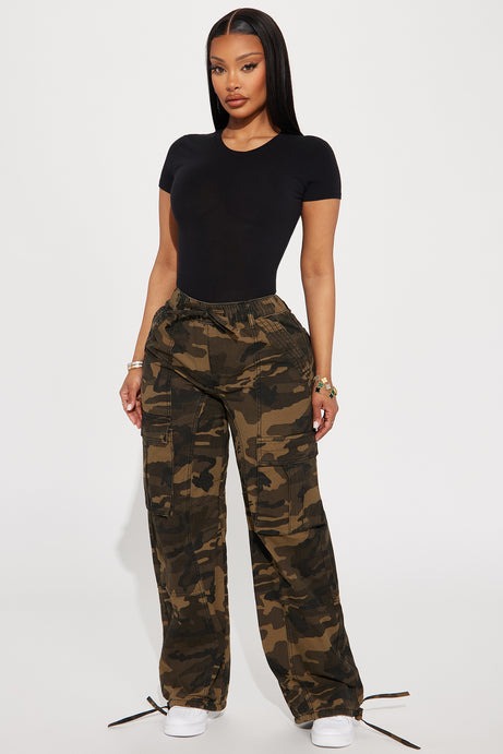 Camilla Classic Fit Crew Neck Tee - Black