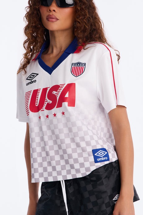 Umbro USA Athletic Jersey - White