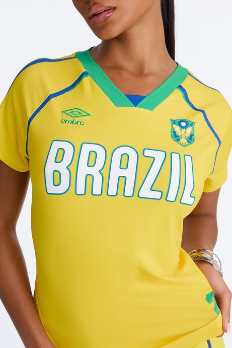Umbro Brazil 24 Soccer Jersey - Yellow