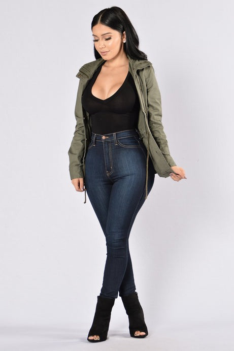 Combat Jacket - Olive