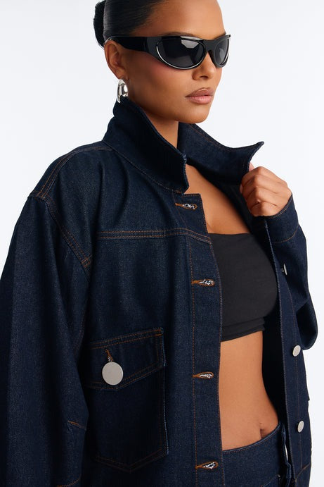 North End Denim Jacket - Dark Denim