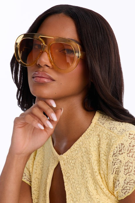 Bright Life Sunglasses - Yellow