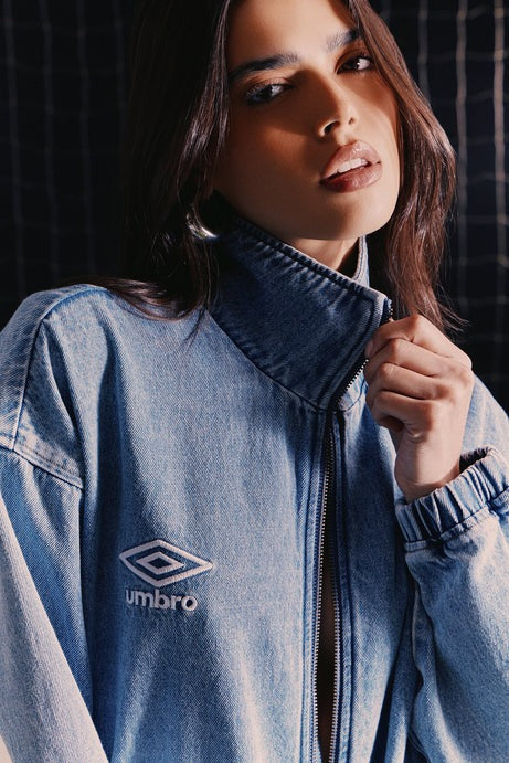 Umbro Denim High Neck Jacket - Denim